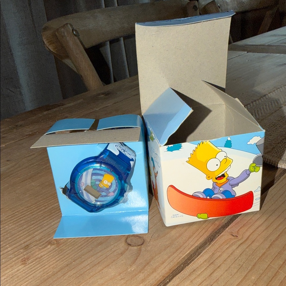 The Simpsons Talking Watch BART NEW